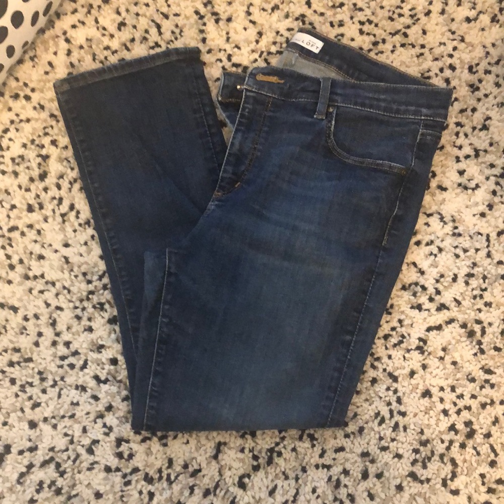 LOFT Blue Jeans